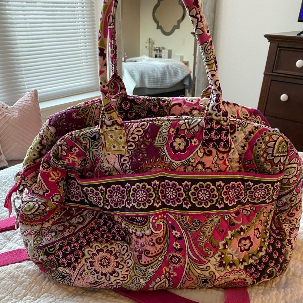 Vera Bradley Weekender Duffel - perfect condition!